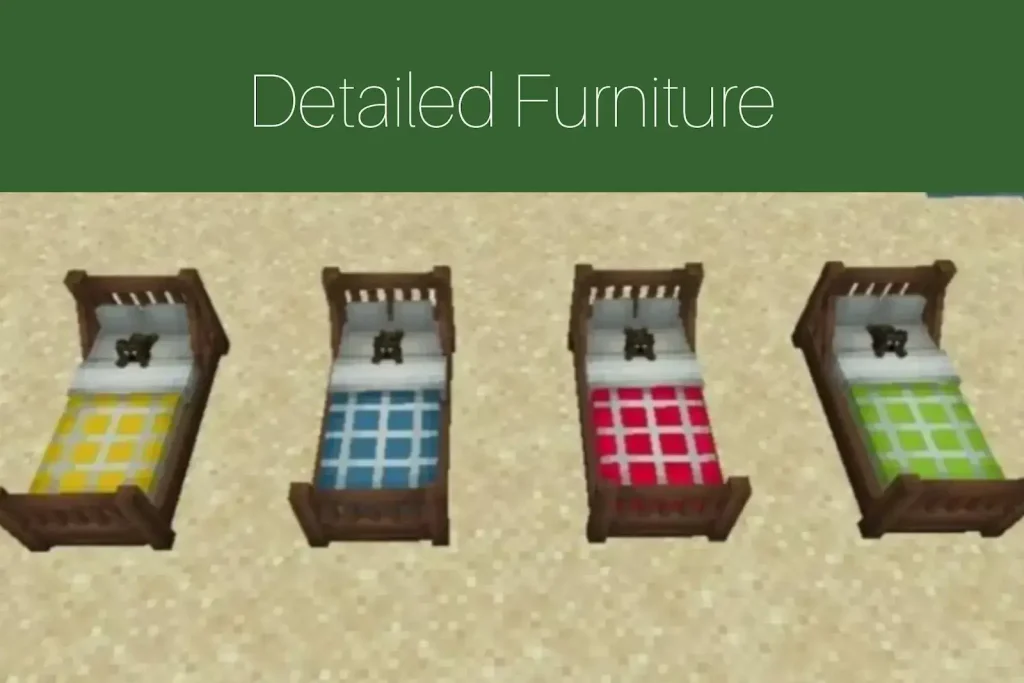 Detailed Furniture