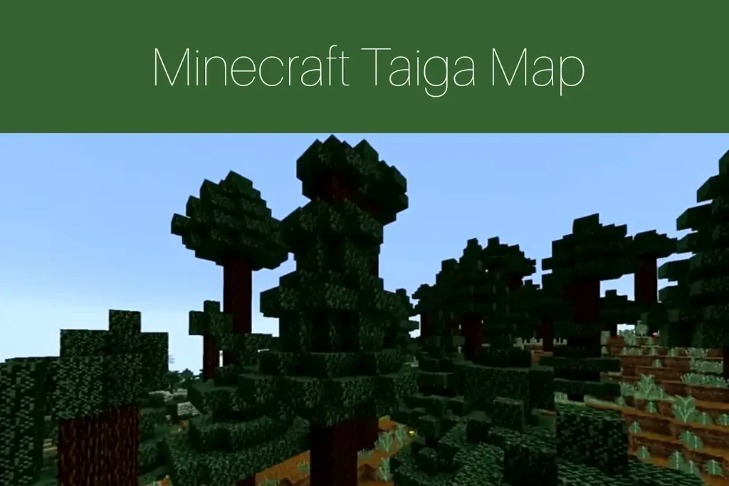 Minecraft Taiga Map