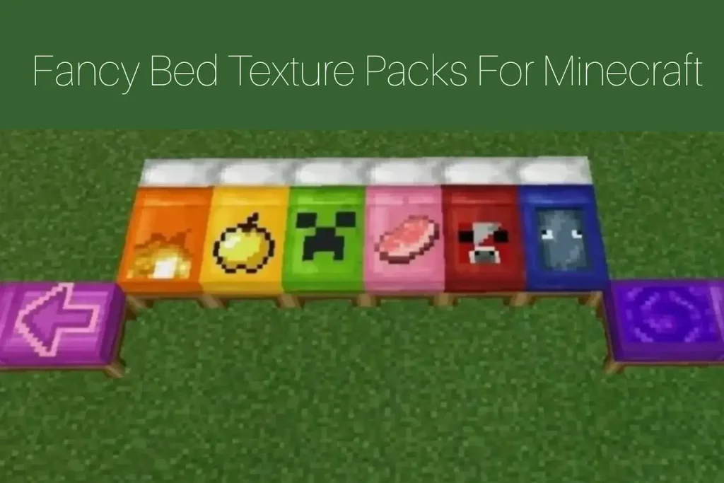 Fancy Bed Texture Packs For Minecraft