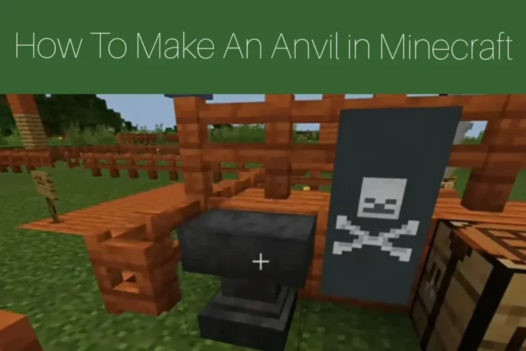 How To Make An Anvil in Minecraft